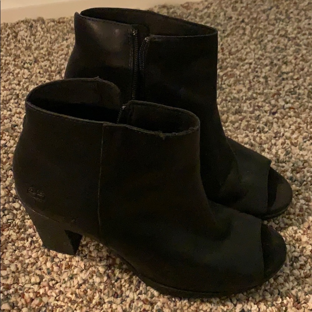Timerland Peep Toe Ankle Boots